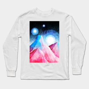 The great moons of another world Long Sleeve T-Shirt